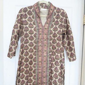 Exquisite Indian Silk Tunic